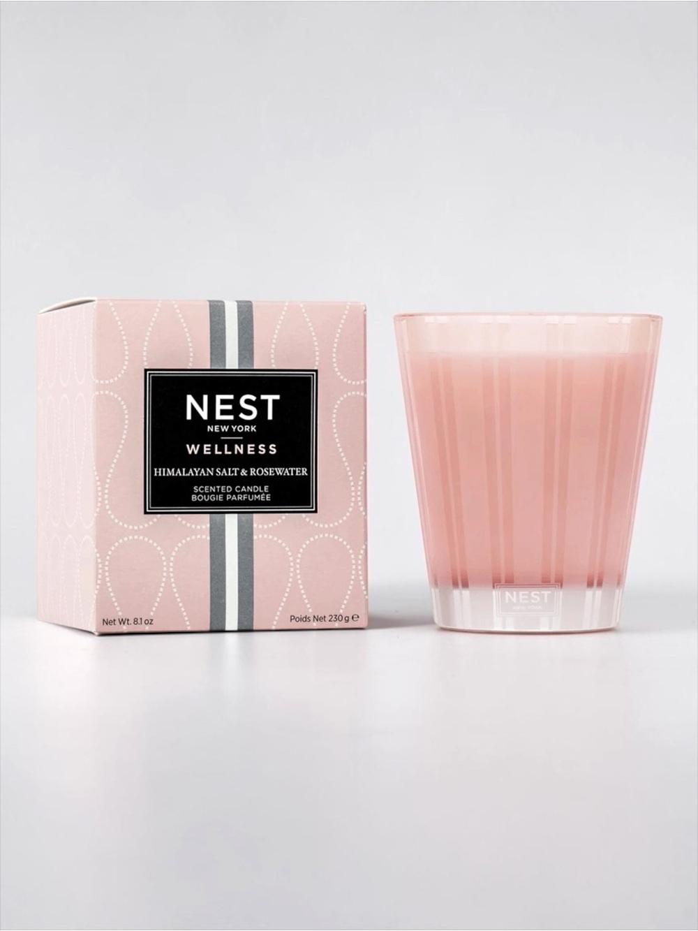 Nest Himalayan Salt & Rosewater Candle 8.1 oz NIB / NWT